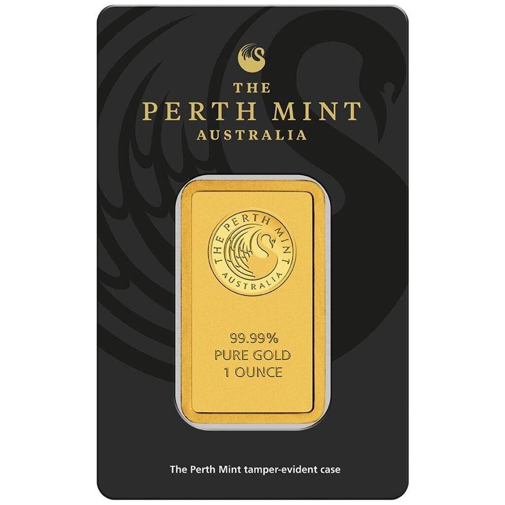 Perth mint goldbarren